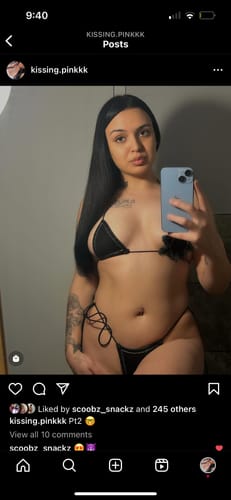 Customer photo review of BUTTERFLY BIKINI SET (BLACK DENIM)