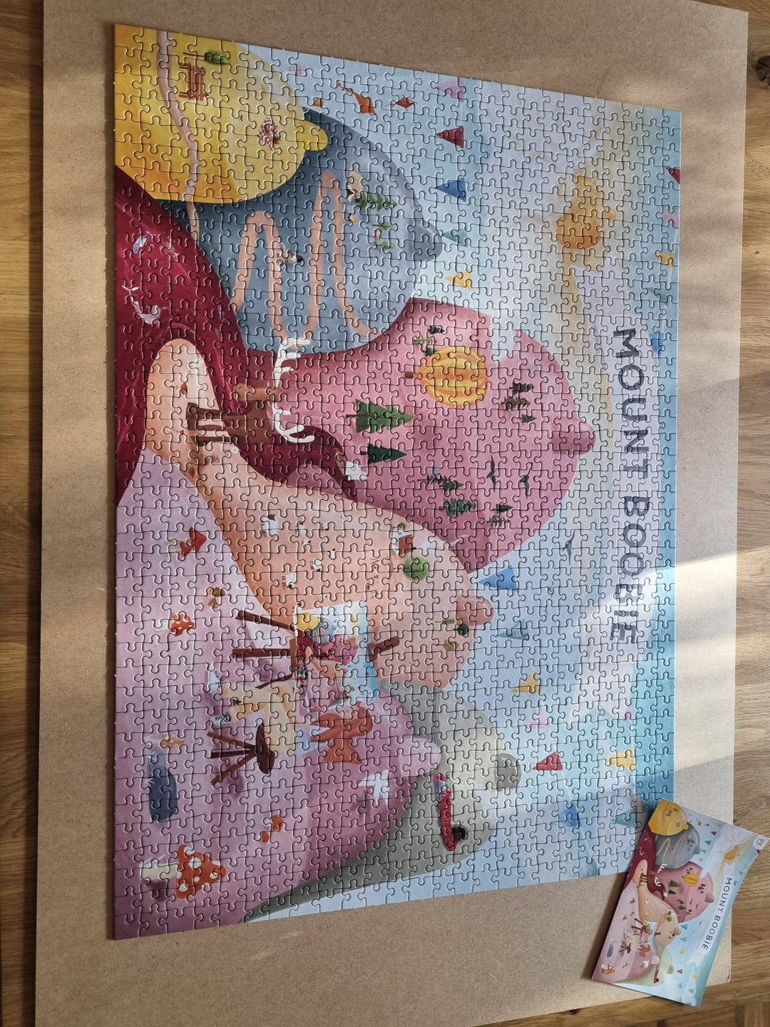 Customer photo review of Nichts zu verbergen Puzzle
