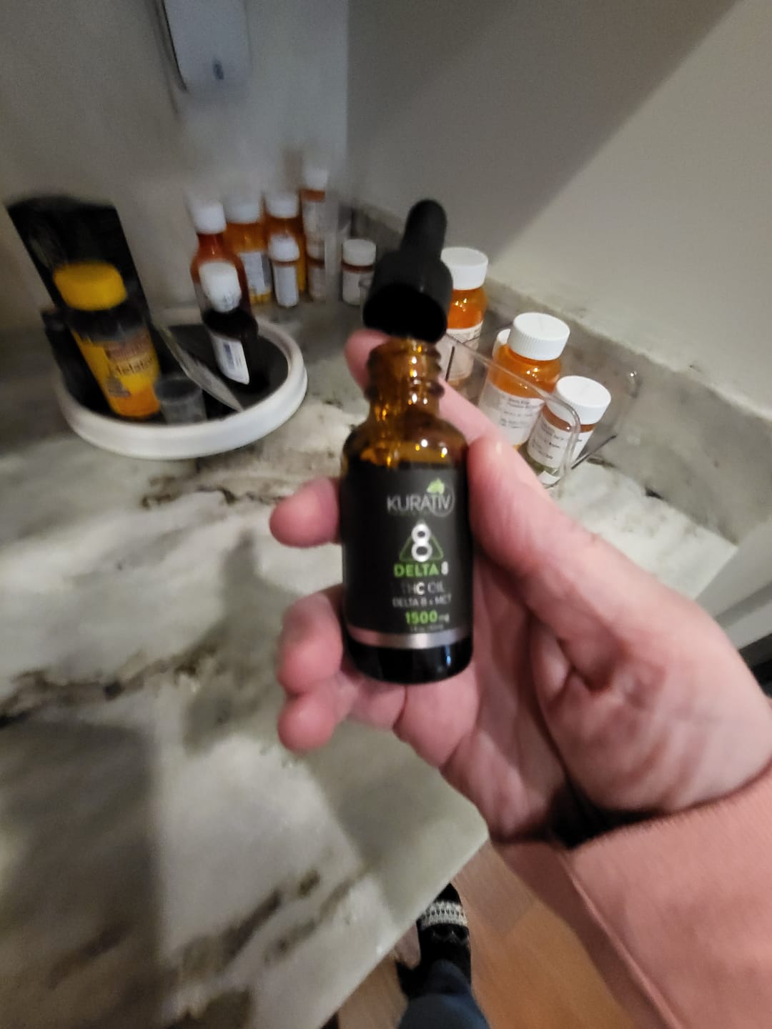 Customer photo review of Delta 8 Oil 1500mg