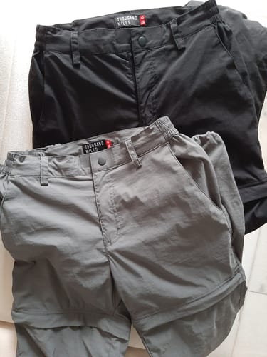 Customer photo review of Xplorer Convertible Women Pants