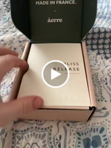 Customer video review of Bliss Release