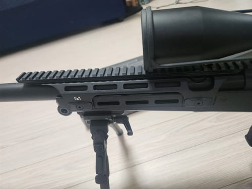 Customer photo review of Silverback TAC-41 Picatiny/Mlok Long rail for TAC-41 P