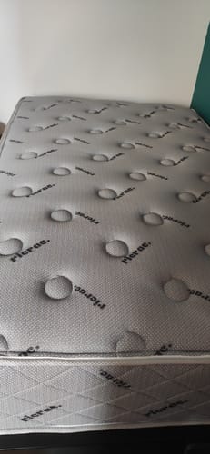 Customer photo review of Natural Latex Mattress with Double Pocket Spring System