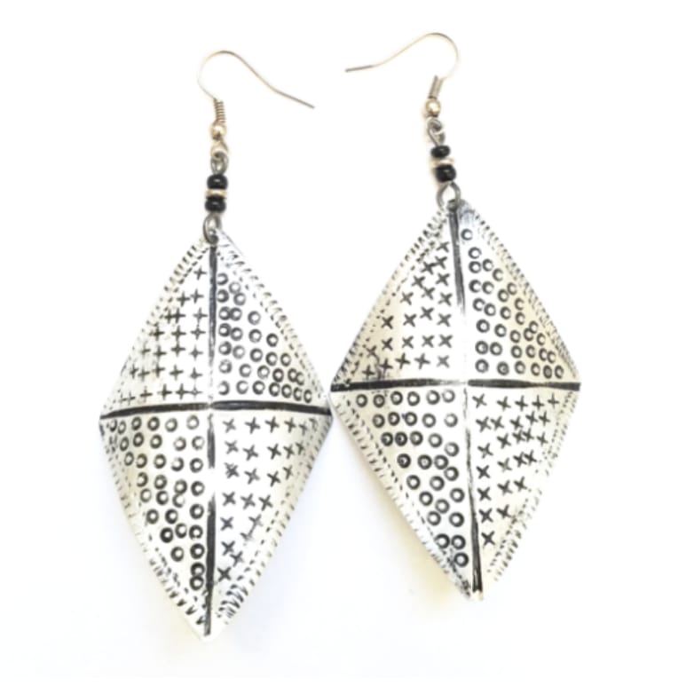 Customer photo review of Chero African Earrings