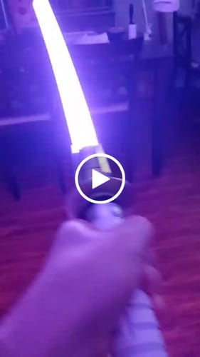 Customer video review of Shin hero saber