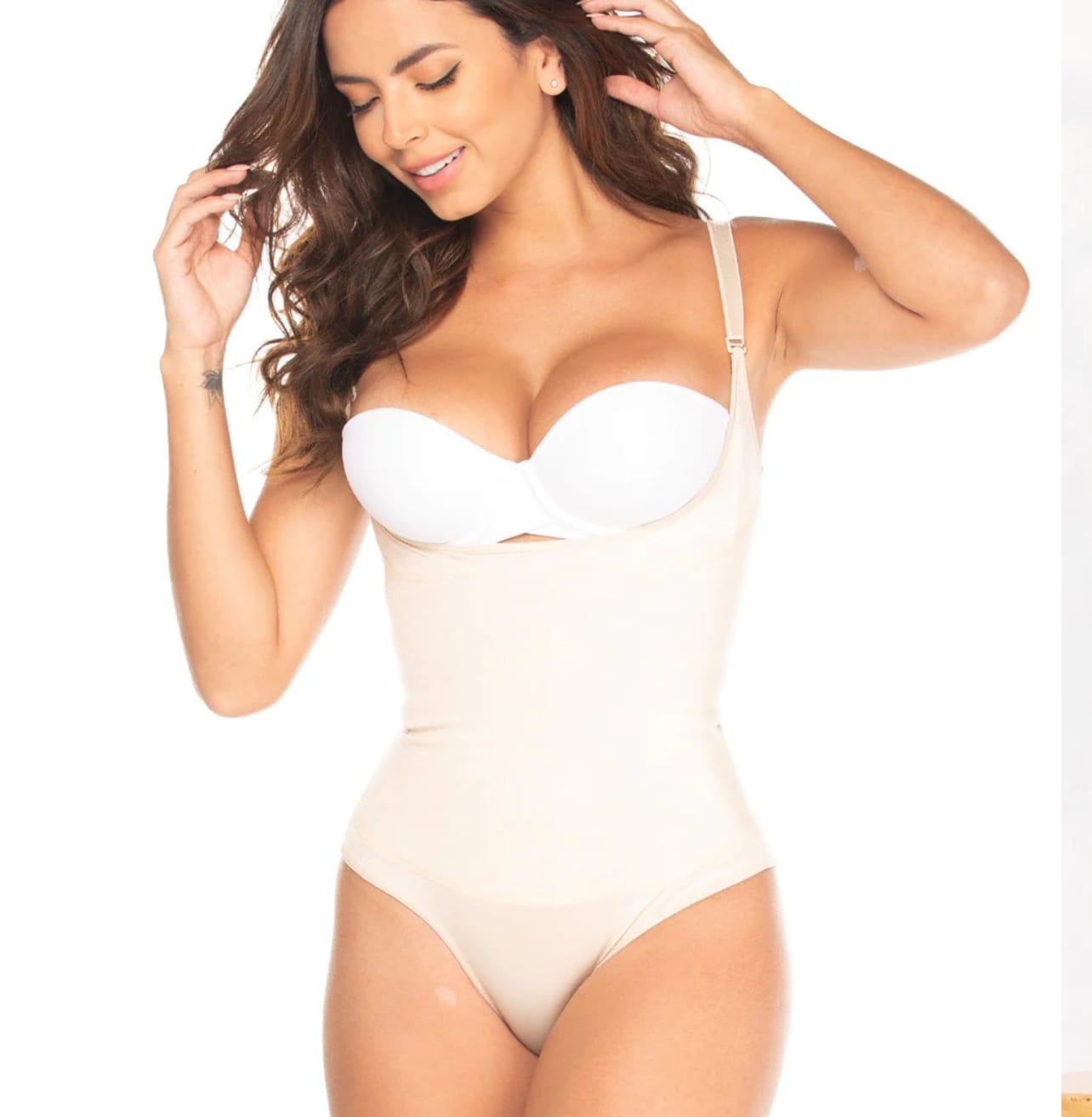Customer photo review of Invisible Body Shaper NS012 with Thong