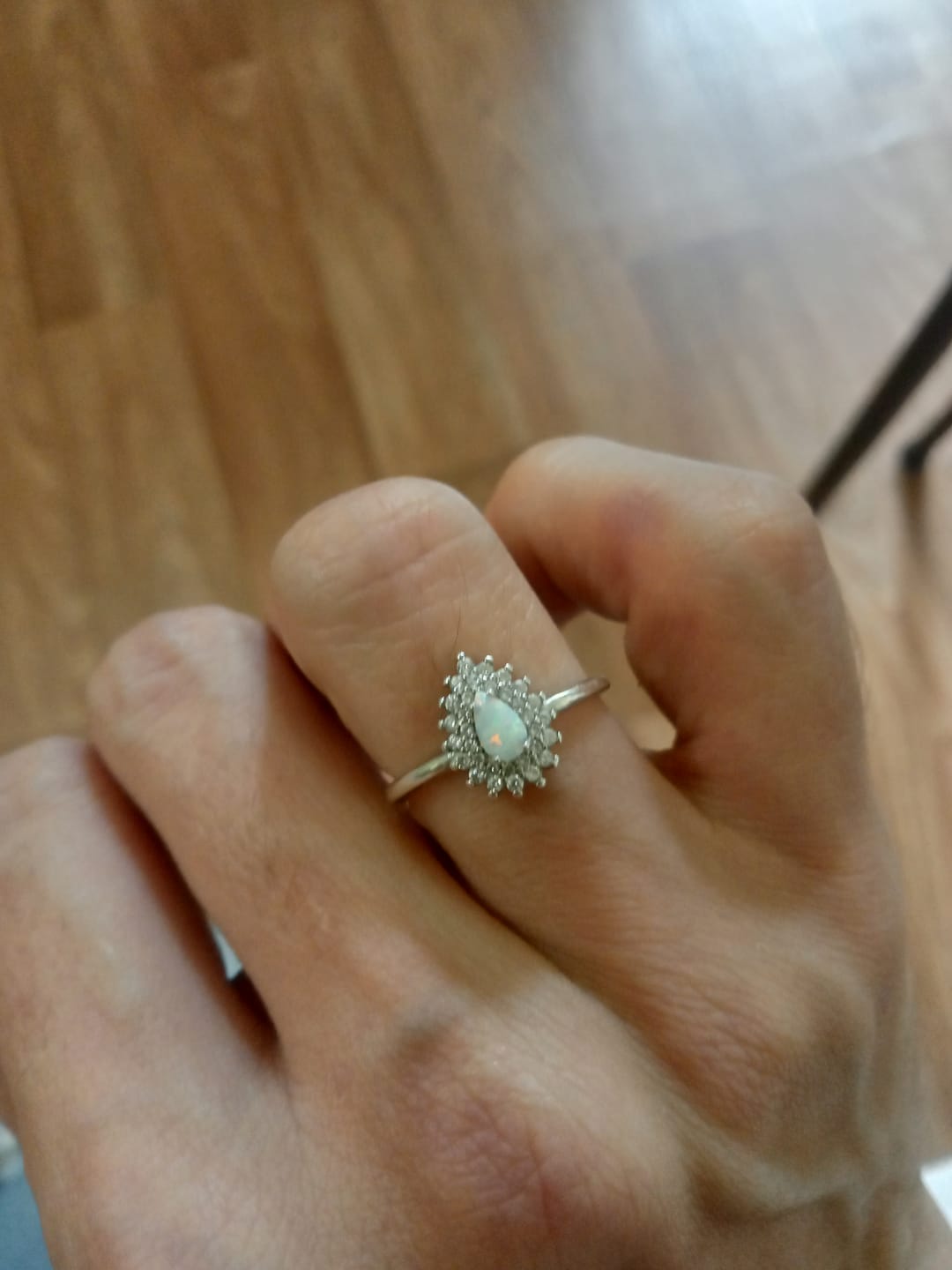 Customer photo review of Stardust Opal (Bath Bomb)