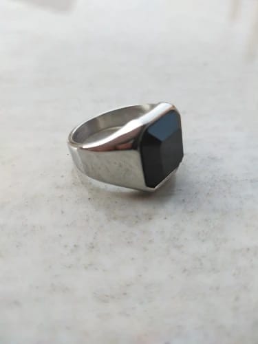 Customer photo review of Royal Signet Ring (Silver)