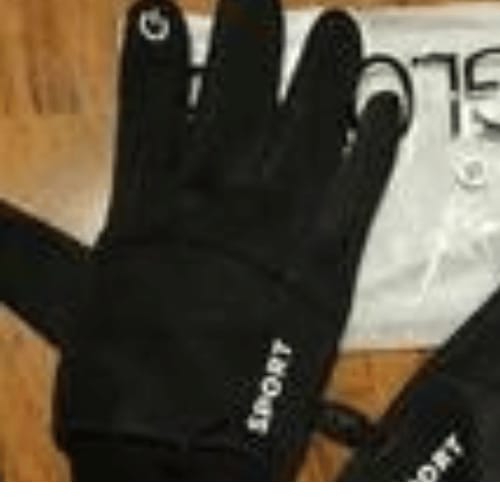 Customer photo review of Fleece Sturmmaske +  Sport Fit Thermohandschuh