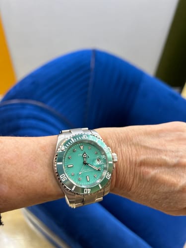 Customer photo review of Royal Luxe Diamond Watch