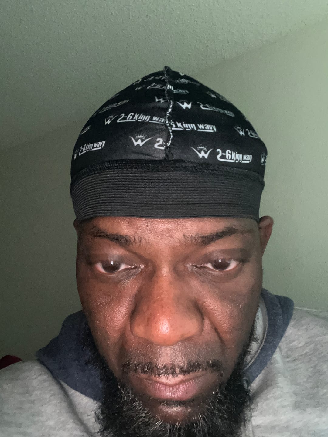 Customer photo review of Black 2-6 King Wavy Compression Cap Premium Quality