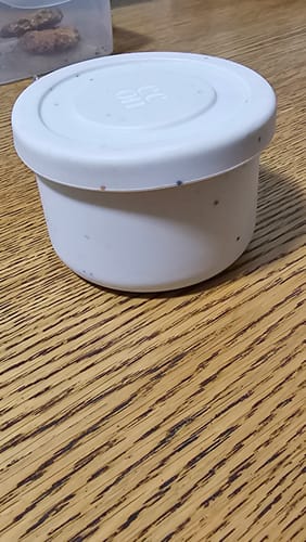 Customer photo review of קופסת נשנוש מסיליקון