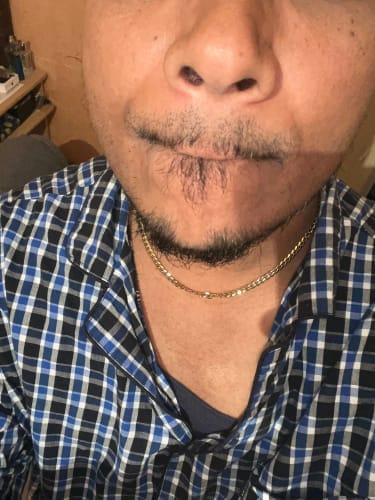 Customer photo review of Cuban Chain (Gold) 3MM