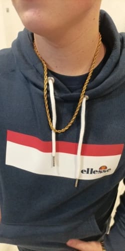 Customer photo review of Rope Chain (Gold) 5MM