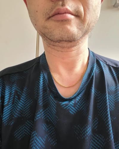 Customer photo review of Cuban Chain (Gold) 3MM