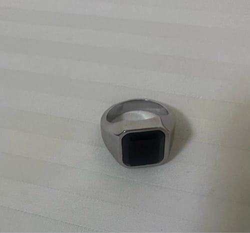 Customer photo review of Royal Signet Ring (Silver)