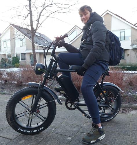 Customer photo review of Ouxi V8 - fatbike - Rood - LIMITED EDITION