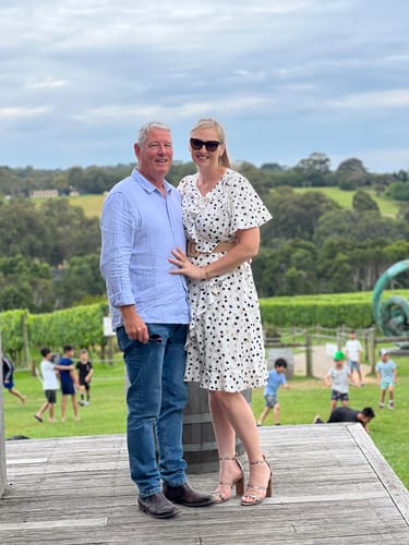 Customer photo review of Katia | White Frill Dress In Polka Dot Print