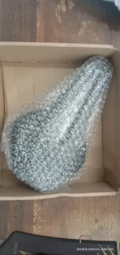 Customer photo review of Carbon Fiber Bicycle Saddle - 3D Printed Seat Cushion - Ultralight - Hollow Comfortable Breathable