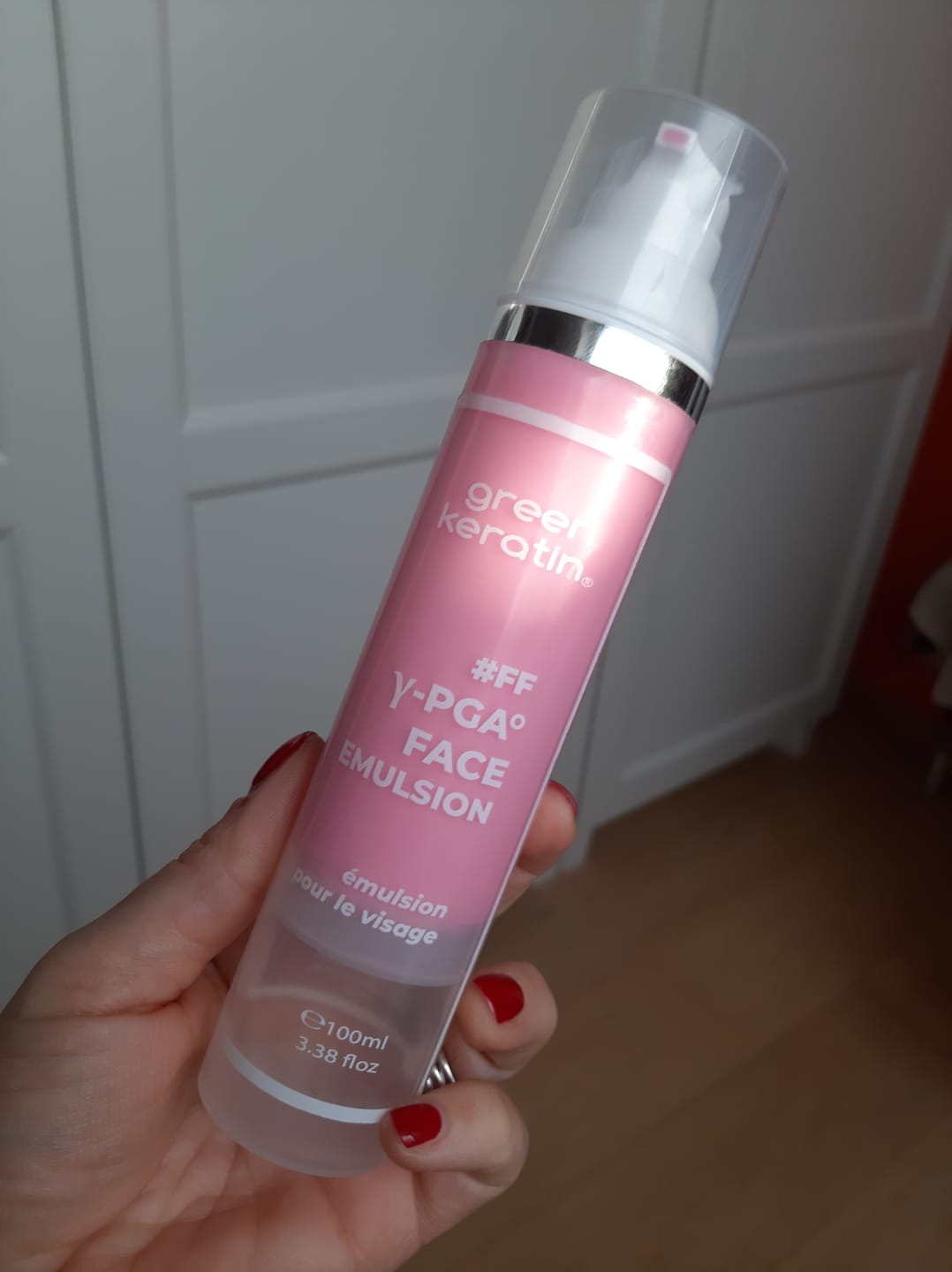 Customer photo review of Y-PGA Emulsion pour le visage, Sans Parfum