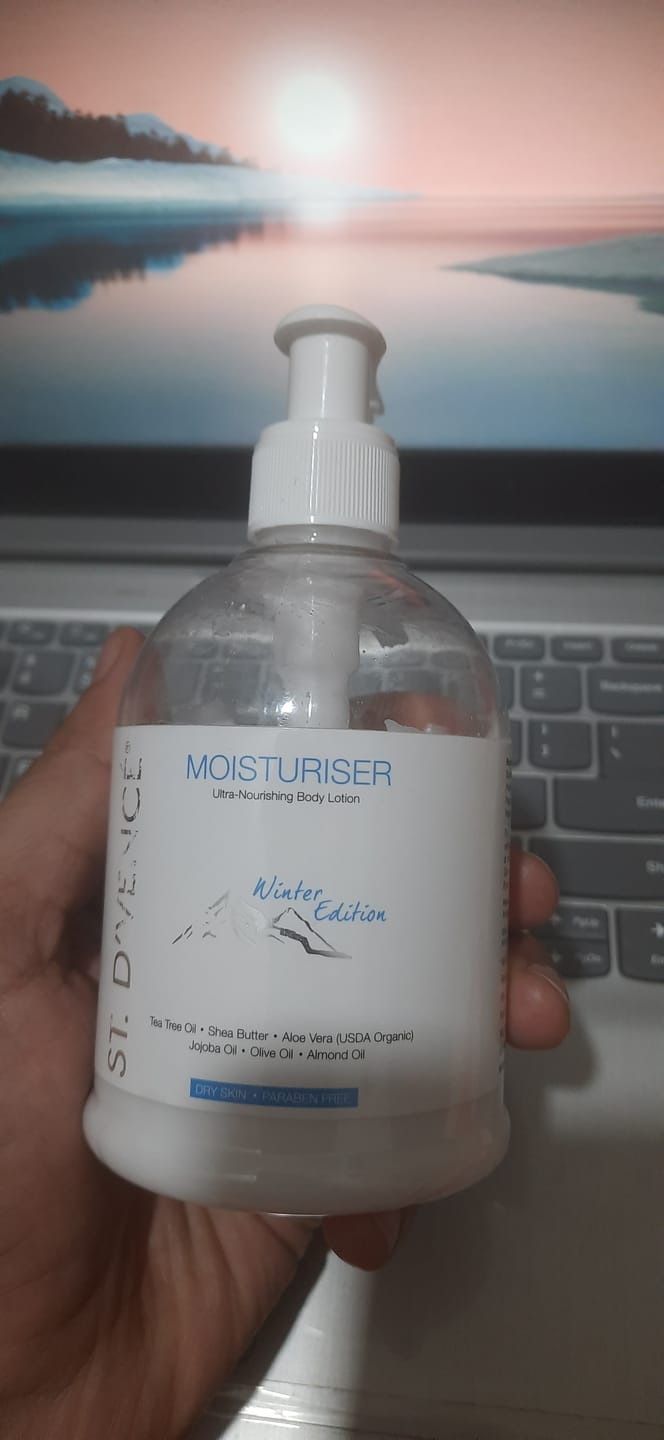Customer photo review of Winter Body Lotion with Tea Tree & Shea Butter, 300 ml