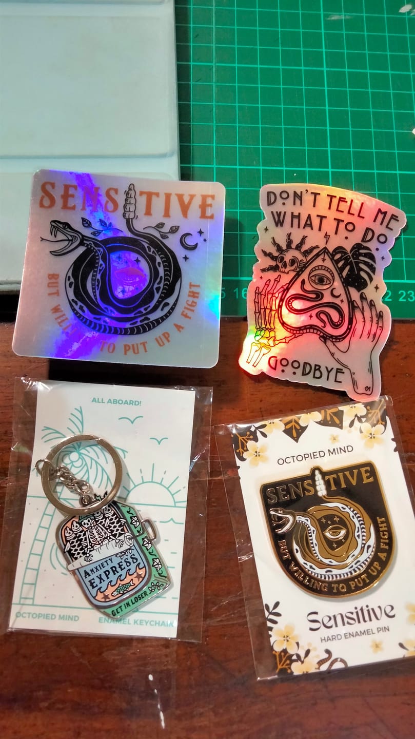 Customer photo review of Don't Tell Me What To Do Sticker