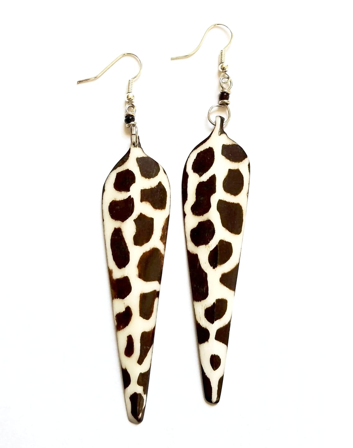 Customer photo review of Twiga African Earrings