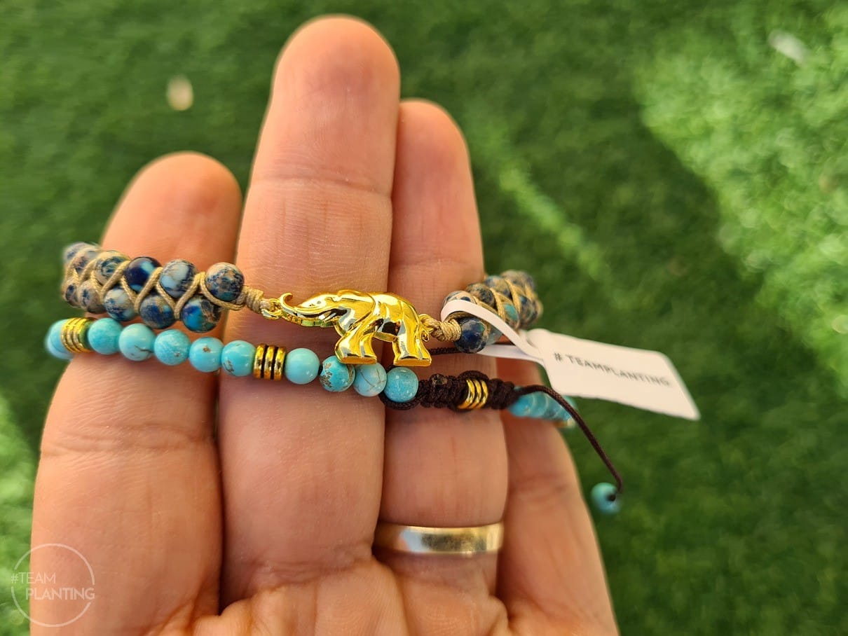 Customer photo review of Elephant's Wisdom Bracelet