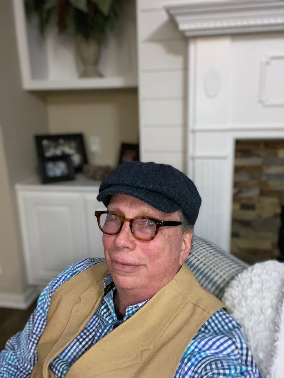 Customer photo review of Peaky Blinders Irish Tweed Newsboy Cap