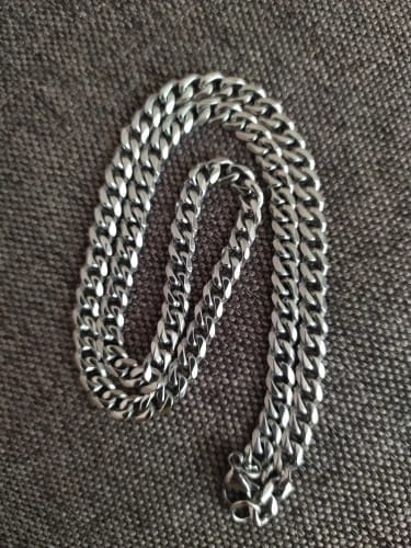 Customer photo review of Cuban Chain (Silver) 5MM
