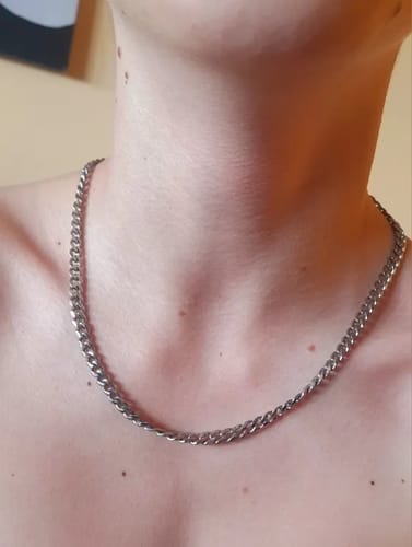 Customer photo review of Cuban Chain (Silver) 5MM