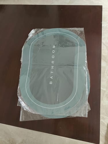 Customer photo review of Super Absorbent Quick Dry Bath Mat