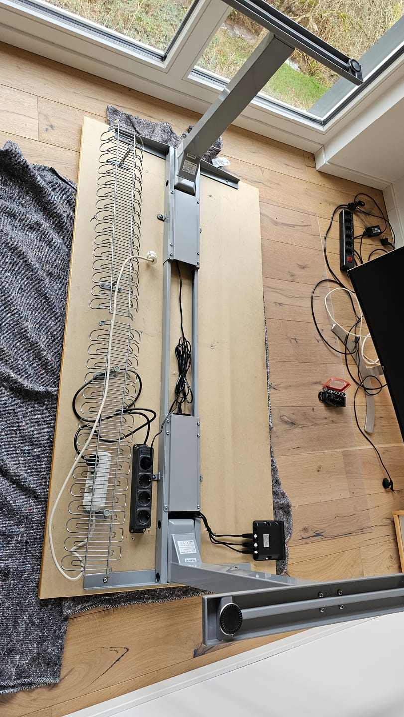 Customer photo review of Maidesite T2 Pro - Elektrisch Höhenverstellbares Gestell