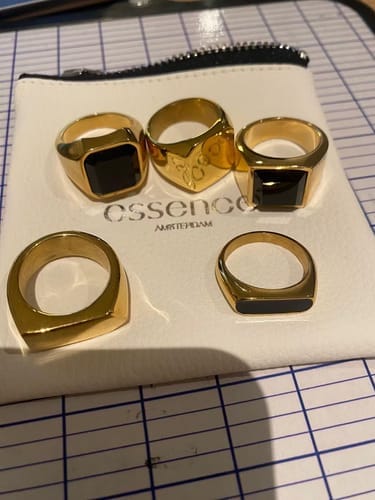 Customer photo review of Royal Signet Ring (Gold)
