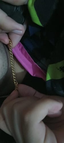 Customer photo review of Cuban Chain (Gold) 5MM