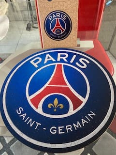 Customer photo review of Logo PSG FC® - Puzzle Officiel en Bois