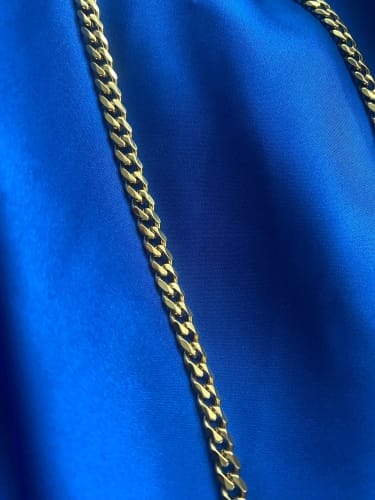 Customer photo review of Cuban Chain (Gold) 5MM