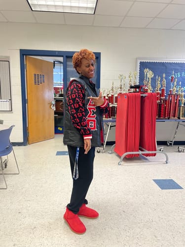 Customer photo review of Delta Reversible Puffer Vest