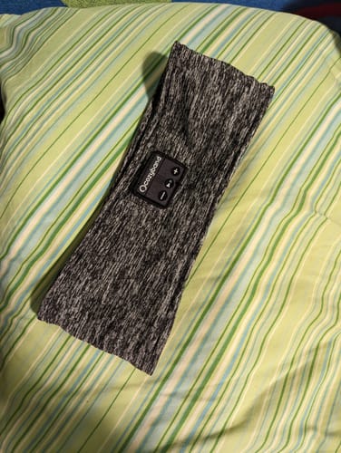 Customer photo review of CozyBand Wireless Headphones