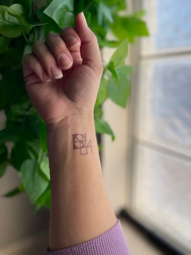 Customer photo review of Joined Custom Symbol