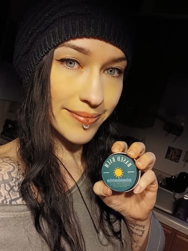 Customer photo review of Based Balm’s Signature Tallow Balm