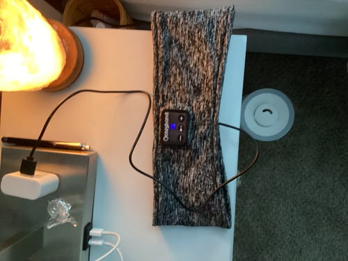 Customer photo review of CozyBand Wireless Headphones