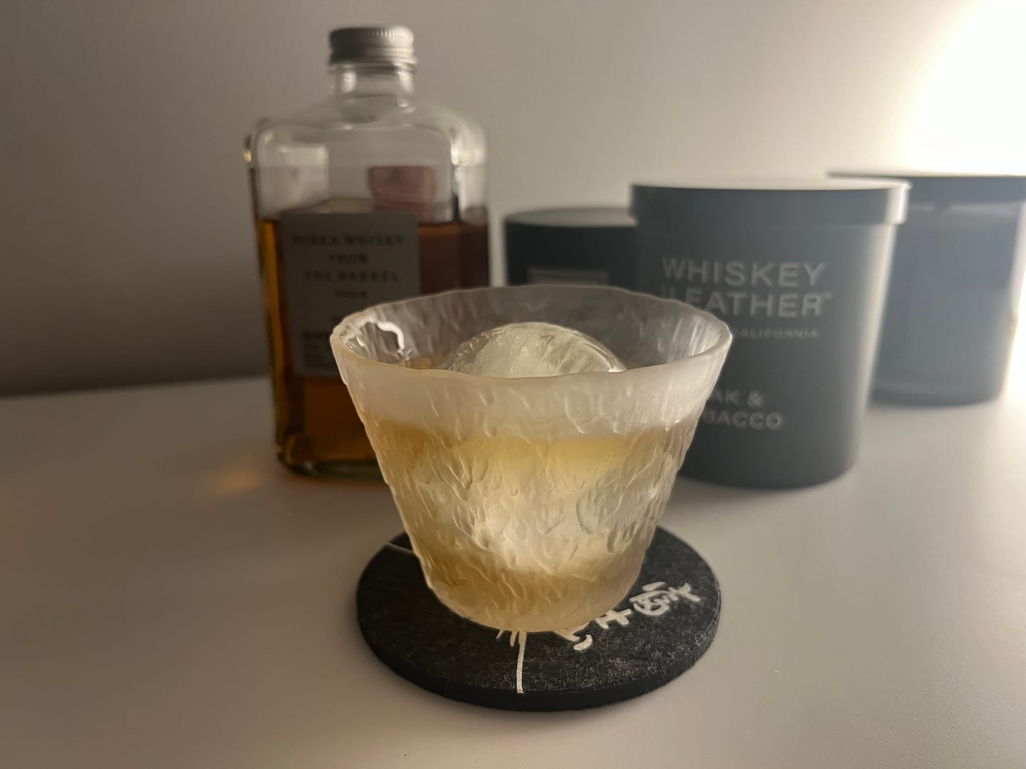 Customer photo review of Yuki - Japanese EDO Kiriko Whiskey Glass
