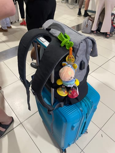 Customer photo review of LuxeLittleOne™ Luxury Baby Bag