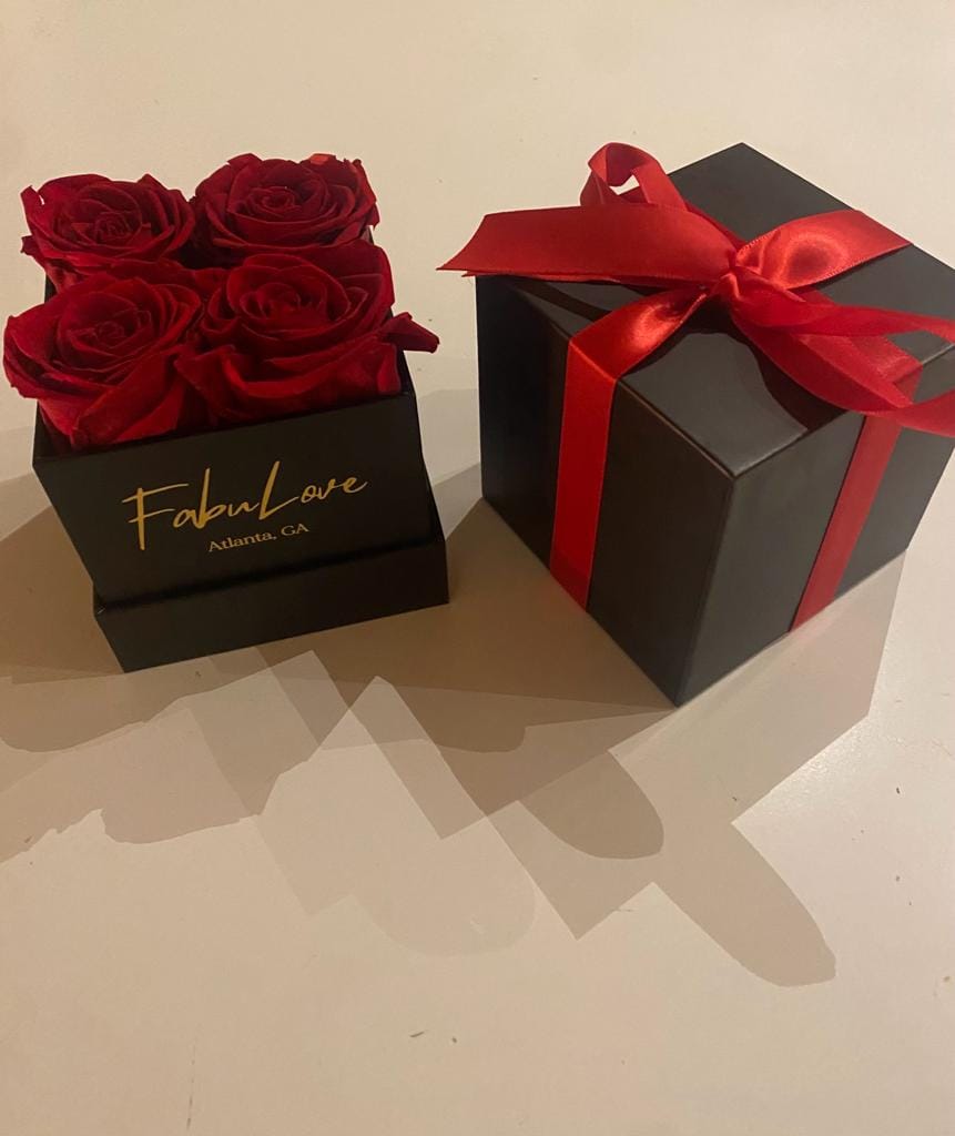 Customer photo review of Eternal Rose Present Bouquet