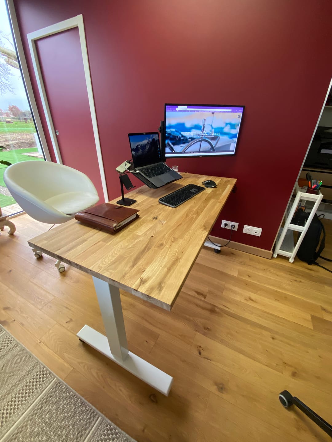 Customer photo review of Maidesite T2 Pro - Bureau assis debout électrique