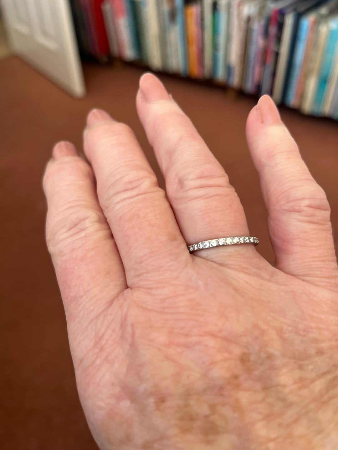 Customer photo review of Original 2mm Full Glitz Ring
