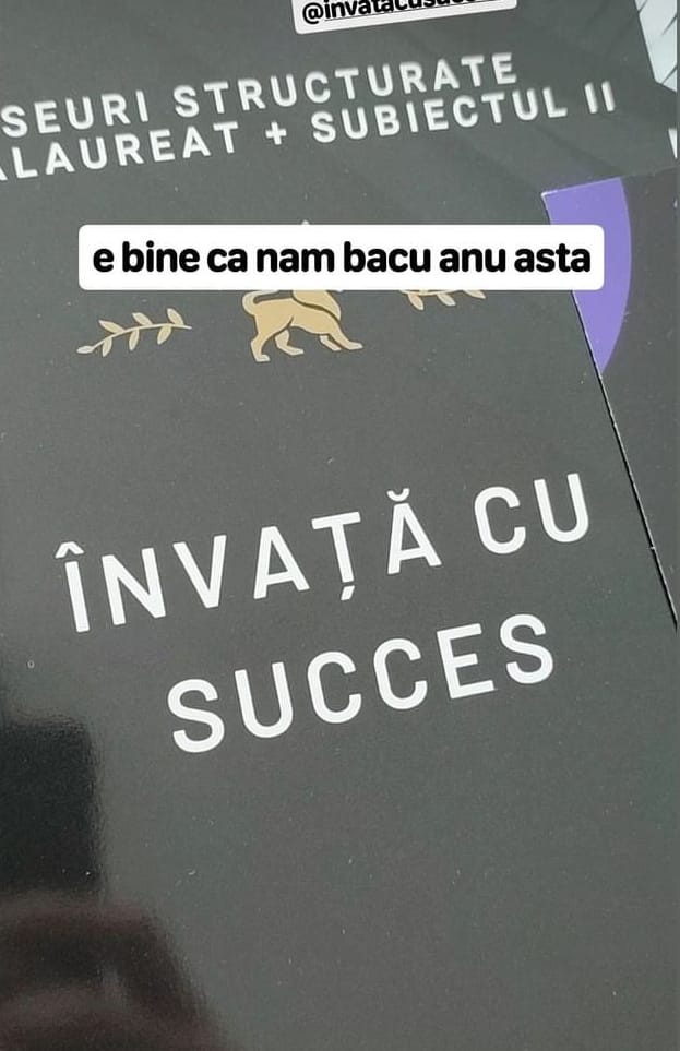 Customer photo review of Învață cu succes - Pachet Bacalaureat | Română + Matematică + Biologie 9-10