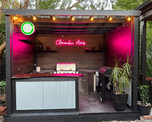 Customer photo review of Custom Neon Signs