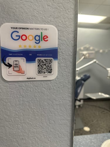 Customer photo review of Google Reviews - Plate
